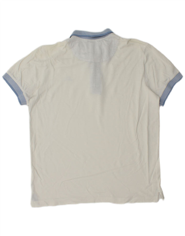 Kappa Polo Rugby Homme Blanc Moyen