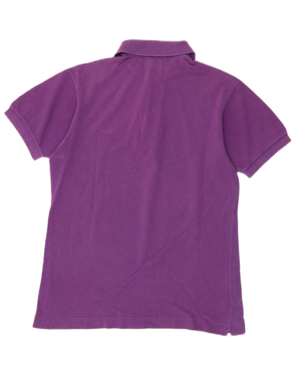 Lacoste Mens Polo Shirt Size 3 Small Purple Cotton
