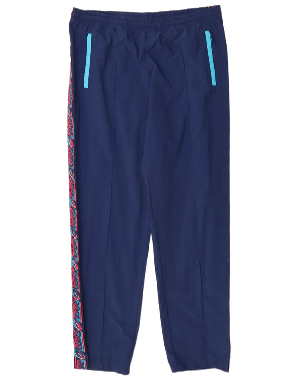 Asics Pantalon De Survêtement Graphique IT 50 Homme Bleu Marine Moyen Colourblock