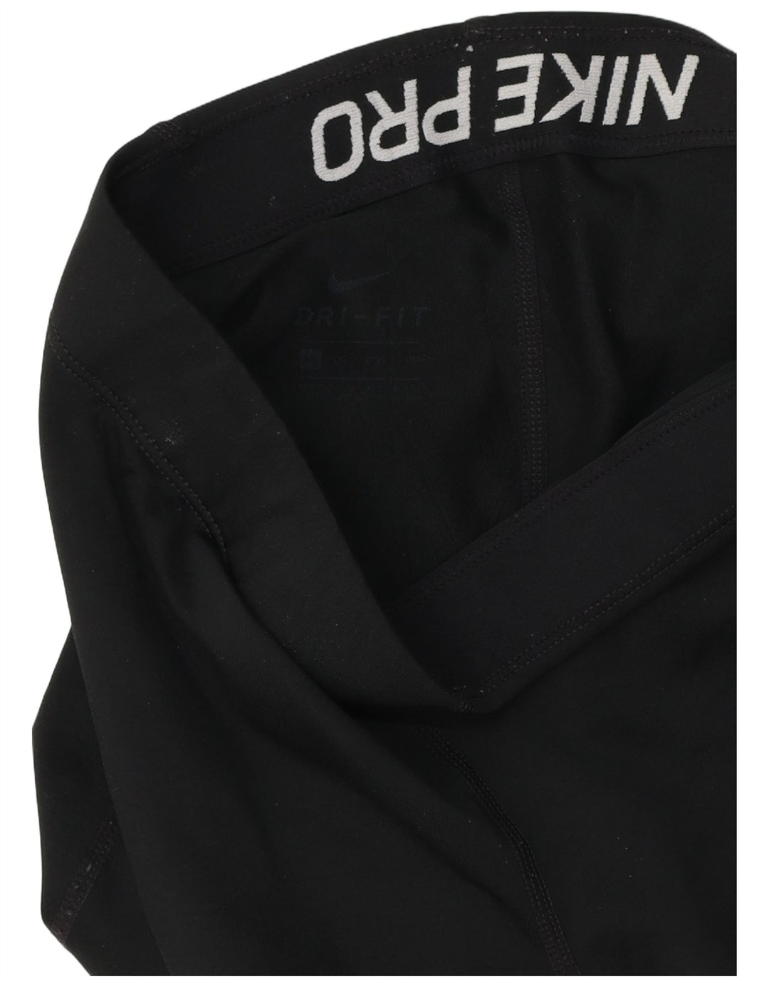 NIKE Legging graphique Dri Fit pour femme UK 4 XS Noir