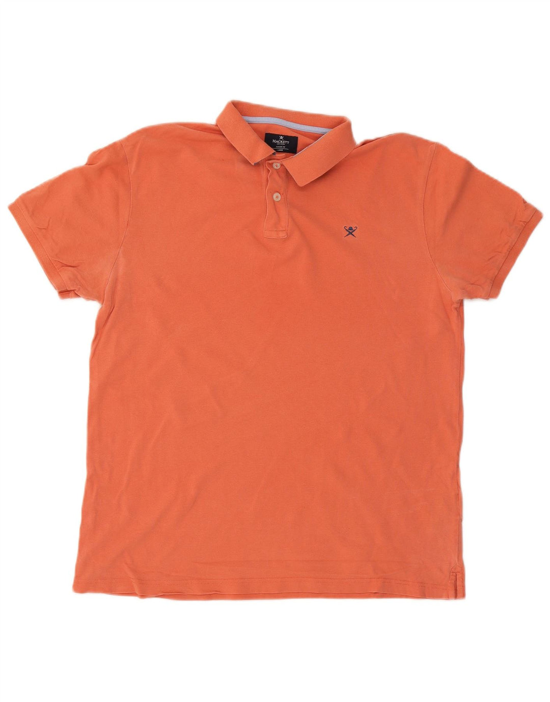 Hackett Polo Coupe Classique Homme Grand Orange Coton