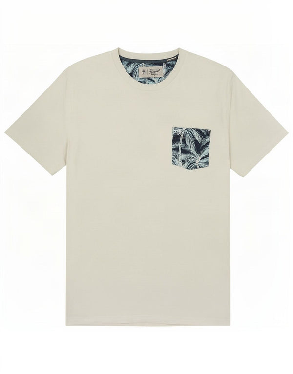 Penguin T-Shirt Homme Haut Large Blanc Coton