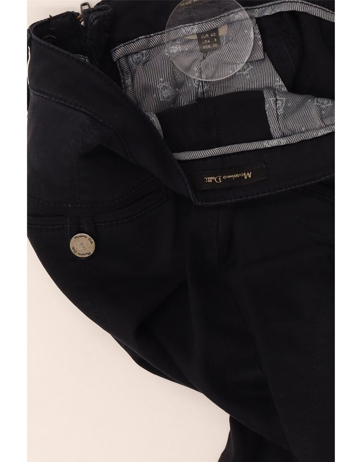 Massimo Dutti Pantalon Slim Femme EU 40 Medium W30 L30 Bleu Marine