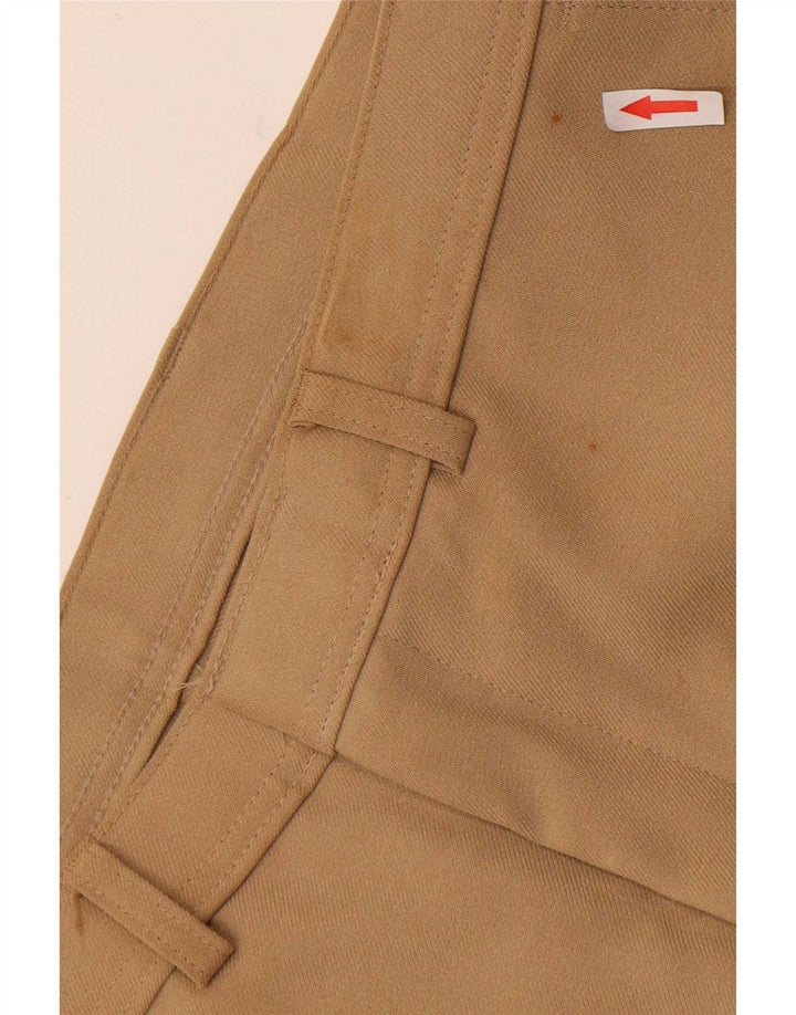 Levi's Pantalon de Costume Droit Homme W36 L32 Beige Polyester