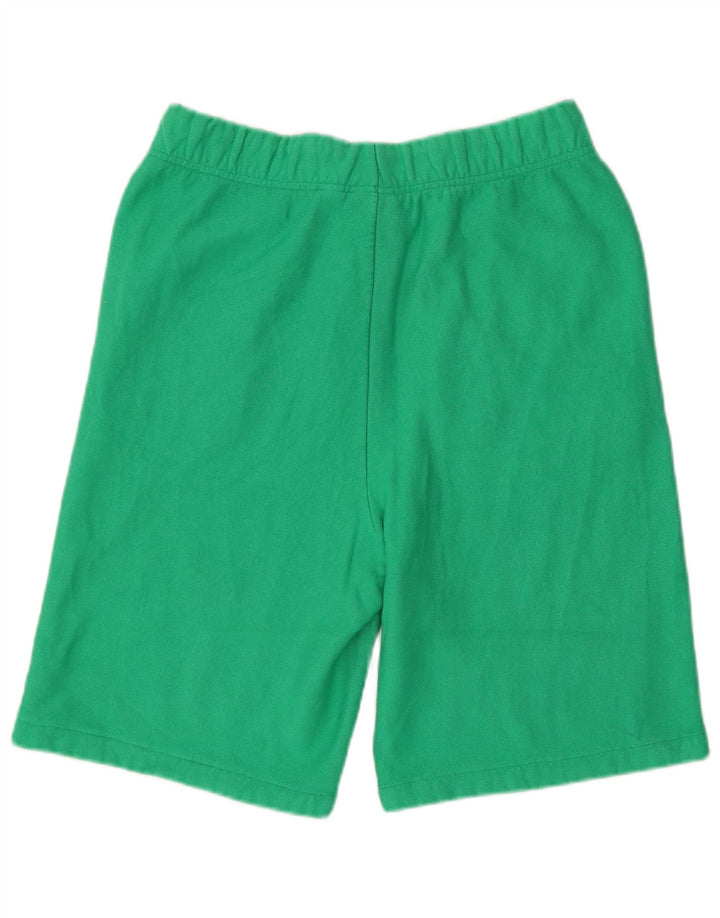 Champion Short de Sport Homme Vert Moyen Coton