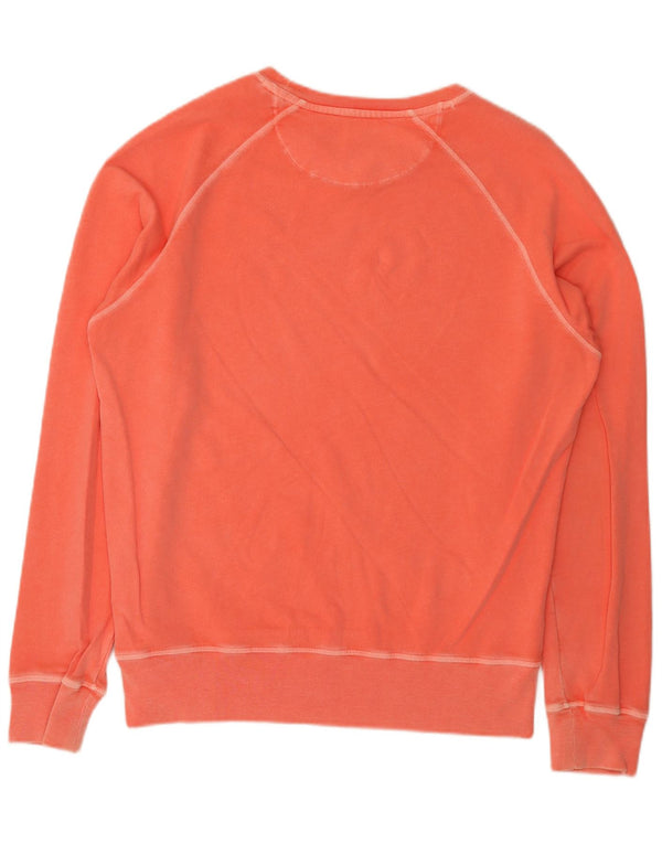 Gant Mens Top Long Sleeve Large Pink Cotton