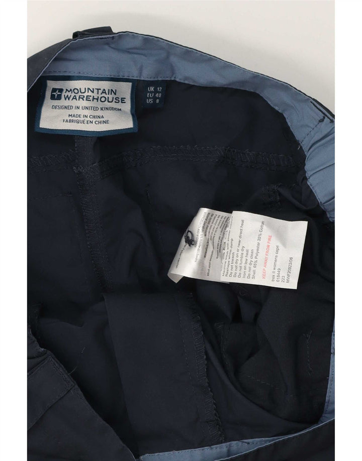 Mountain Warehouse Pantalon cargo pour femme UK 12 Medium W32 L20 Bleu marine