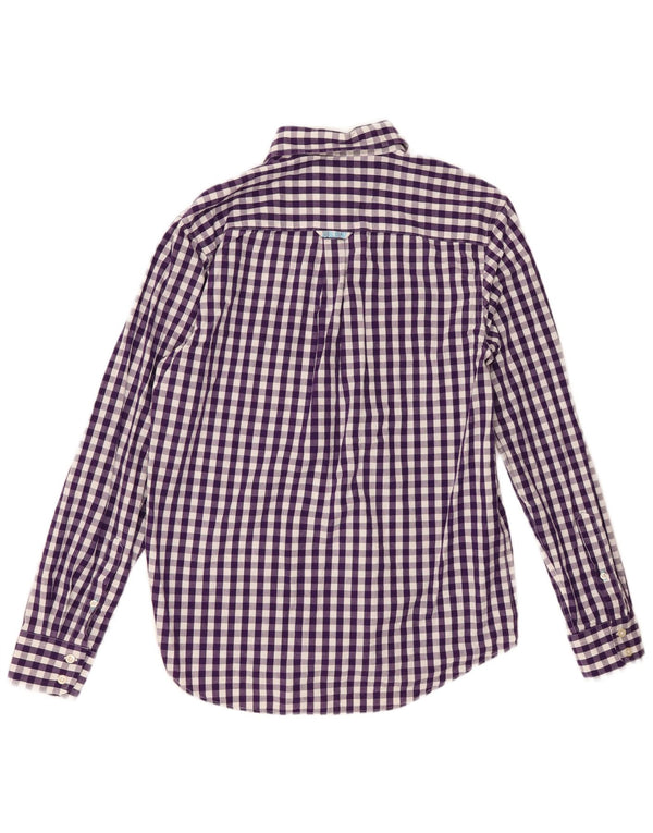 Crew Clothing Chemise Homme Petit Violet Vichy Coton