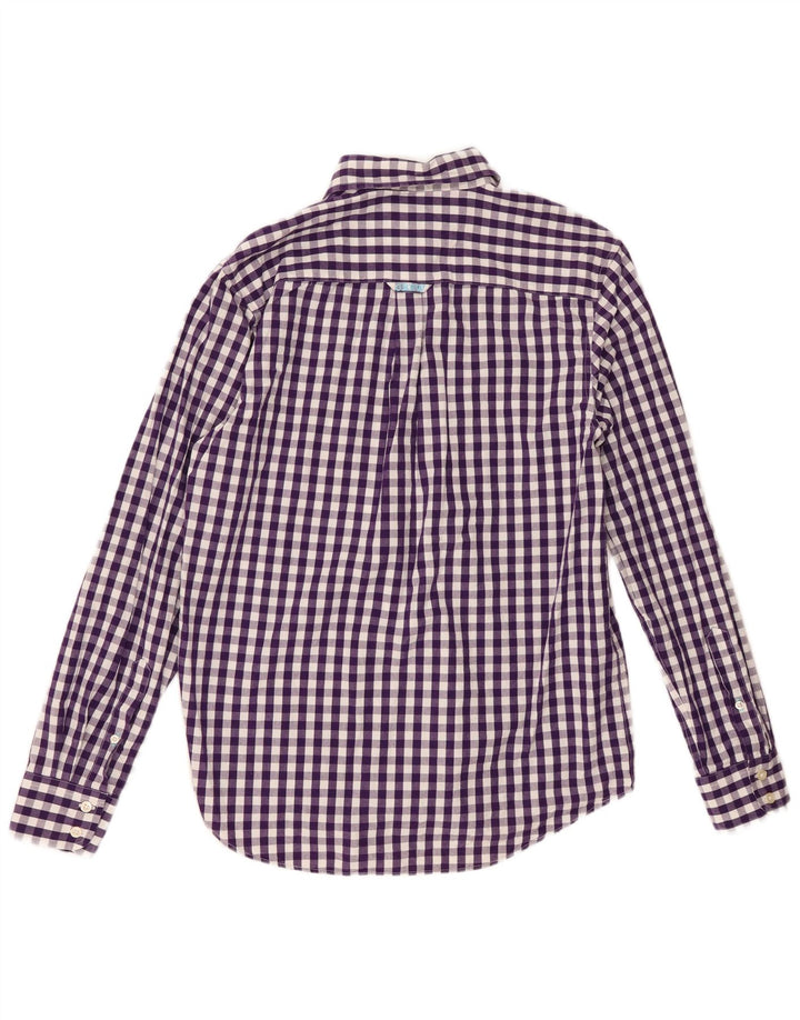 Crew Clothing Chemise Homme Petit Violet Vichy Coton