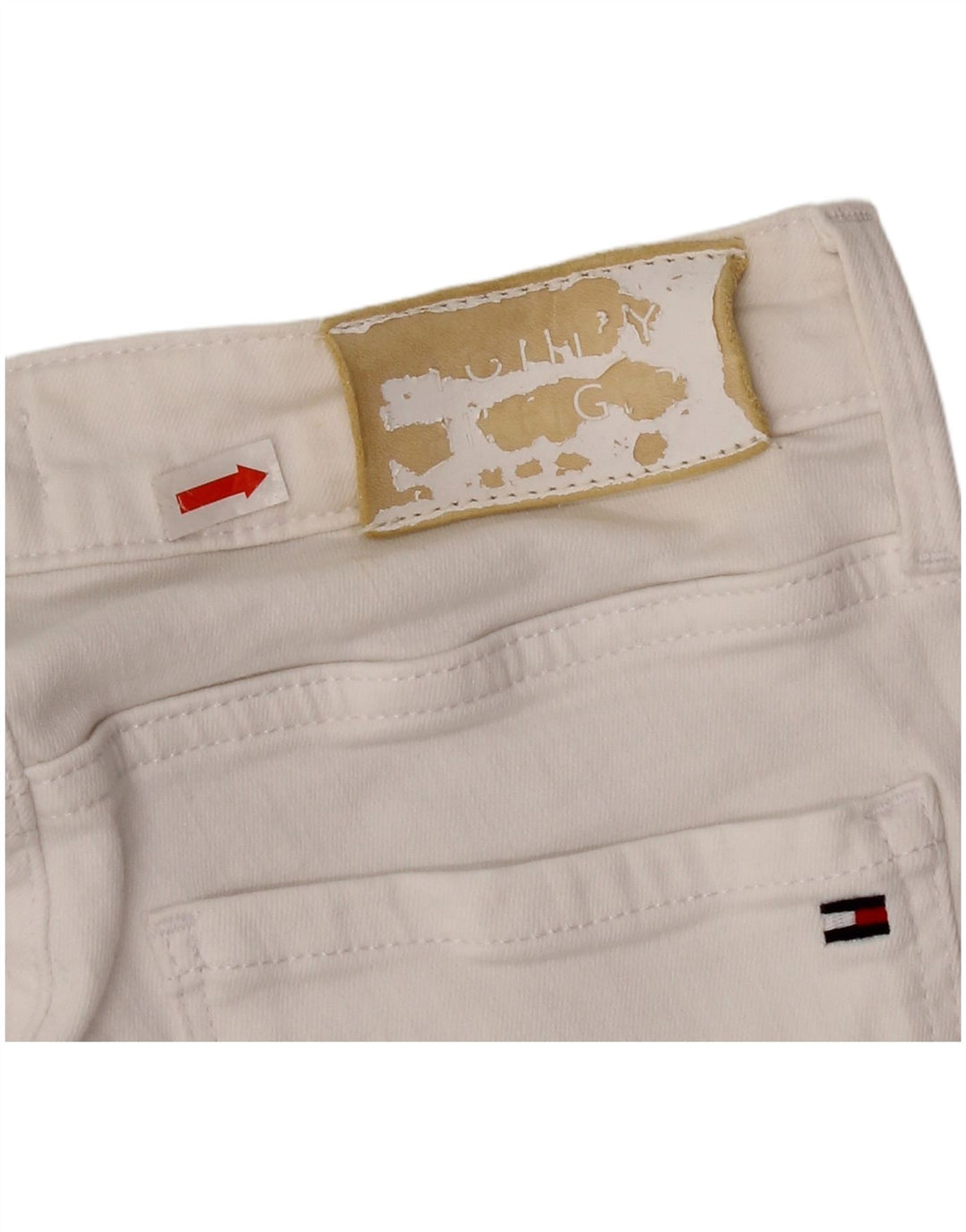 Tommy Hilfiger Jean Skinny Como Femme W28 L27 Coton Blanc