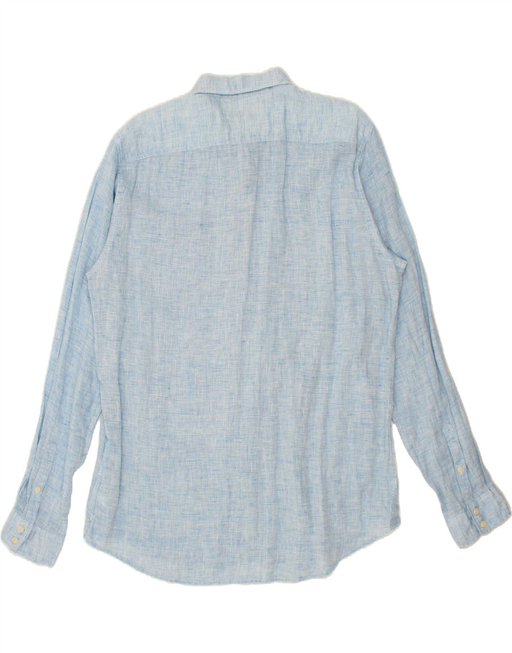 MARLBORO CLASSICS Chemise sur mesure pour homme 2XL Bleu Lin