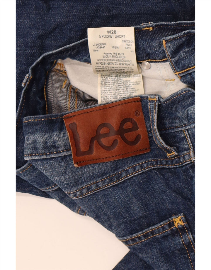 Lee Short en jean pour homme W28 petit coton bleu