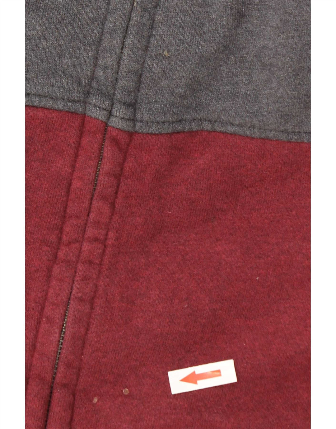 Fat Face Pull à capuche zippé pour homme en coton color block multicolore moyen