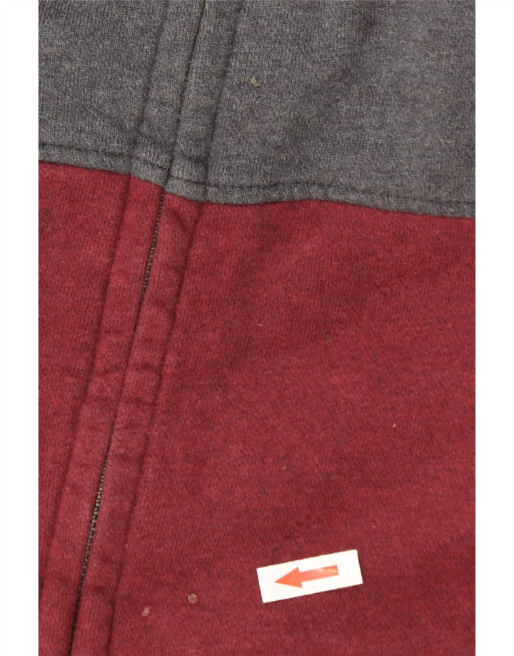 Fat Face Pull à capuche zippé pour homme en coton color block multicolore moyen