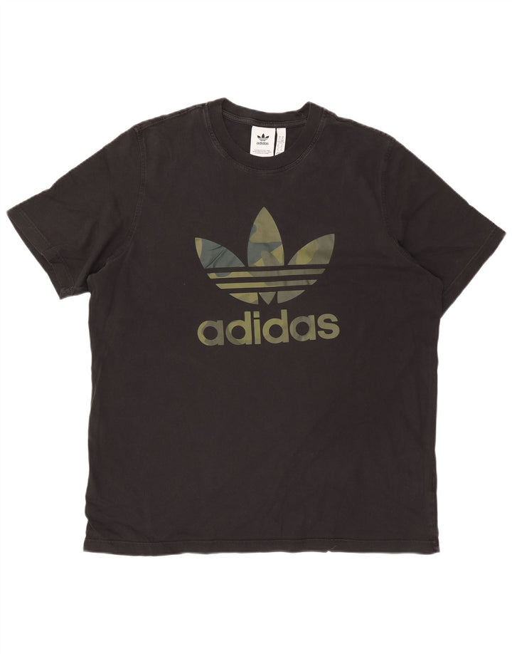 Adidas T-shirt graphique pour homme XL Noir