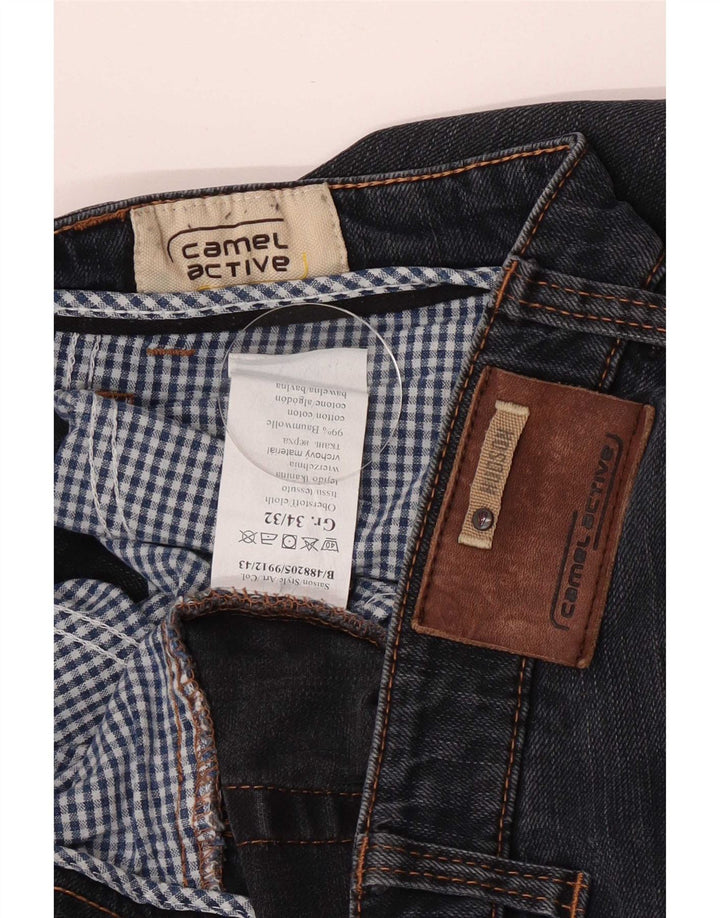 Jean droit homme Camel Active W34 L32 bleu marine coton