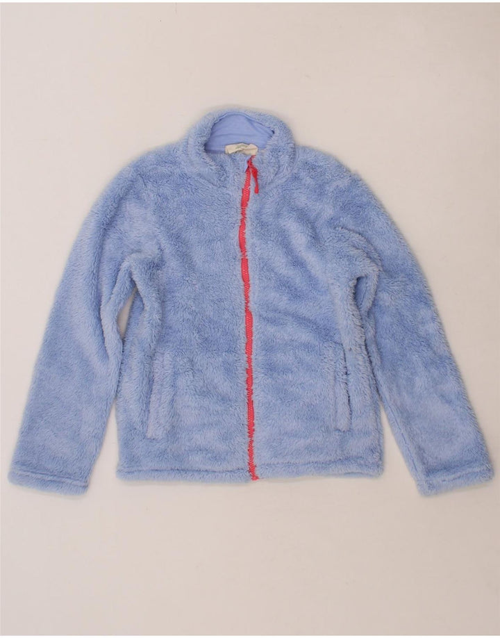 MOUNTAIN WAREHOUSE Girls Fleece Jacket 9-10 Years Blue Polyester Vintage Mountain Warehouse and Second-Hand Mountain Warehouse from Messina Hembry 