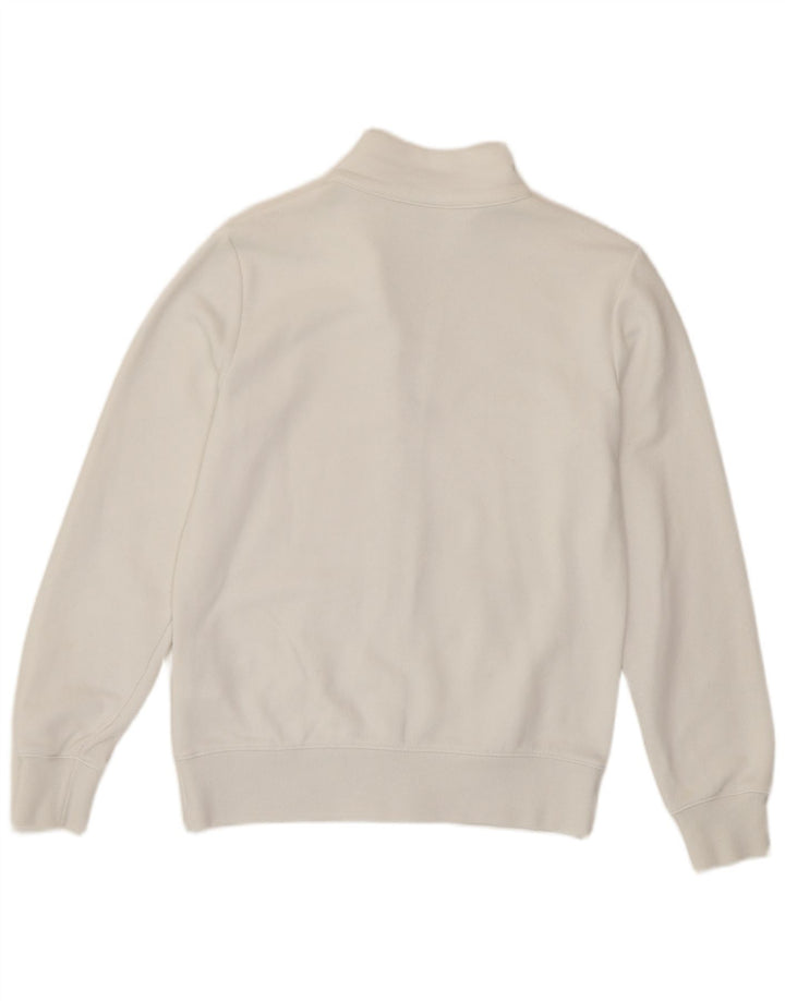 Champion Veste de survêtement pour femme UK 10 Small Blanc Coton