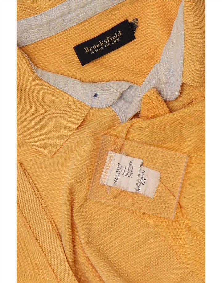 Brooksfield Polo Homme XL Jaune