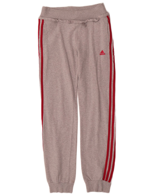 Adidas Pantalon de survêtement pour femme Joggers UK 14 Gris moyen Coton