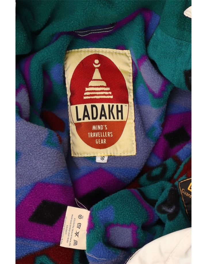 Ladakh Veste coupe-vent surdimensionnée à capuche pour femme EU 46 XL Polyester blanc