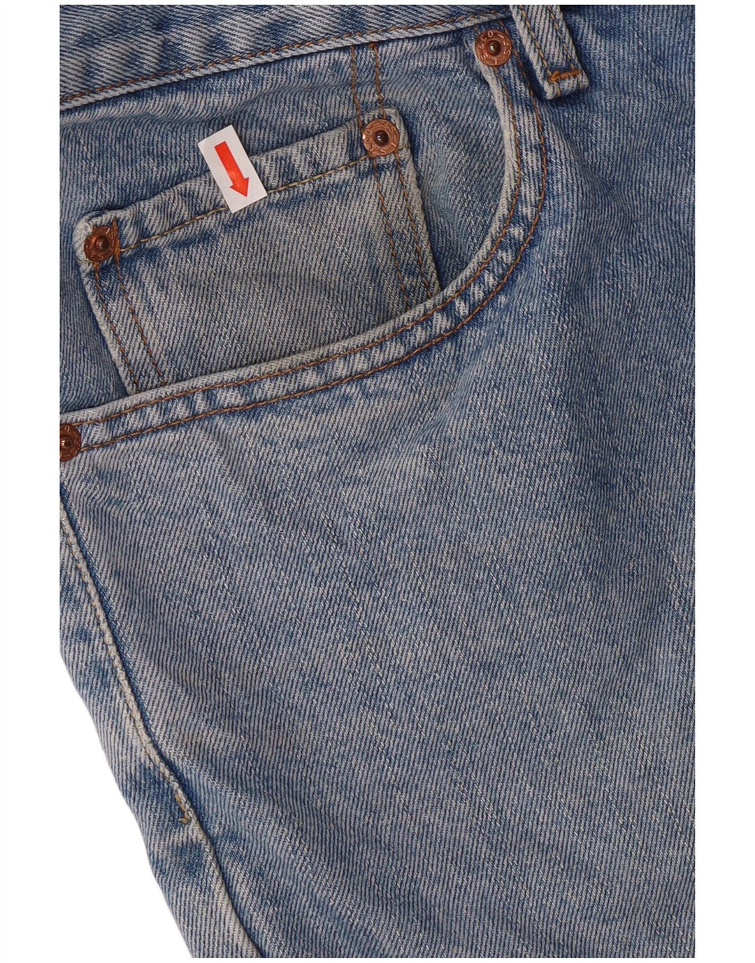 LEVI'S Jean droit 550 coupe décontractée W40 L32 homme bleu coton