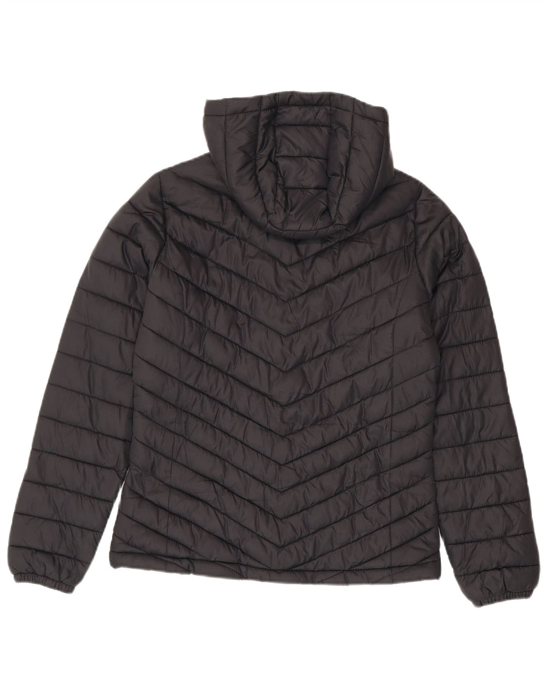 Mountain Warehouse Veste rembourrée à capuche pour femme UK 8 Small Noir Nylon
