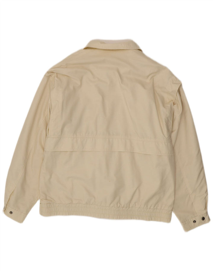 Melka Veste Bomber Homme EU 50 Grand Coton Blanc Cassé
