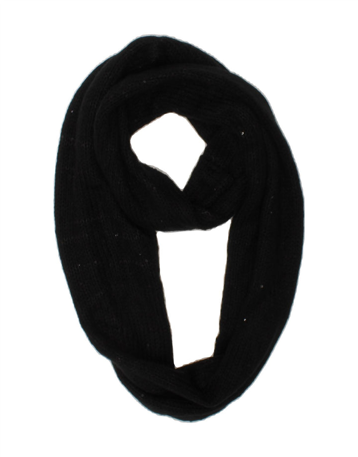 MOSSIMO Womens Knit Cowl Scarf One Size Black Acrylic Vintage Mossimo and Second-Hand Mossimo from Messina Hembry 