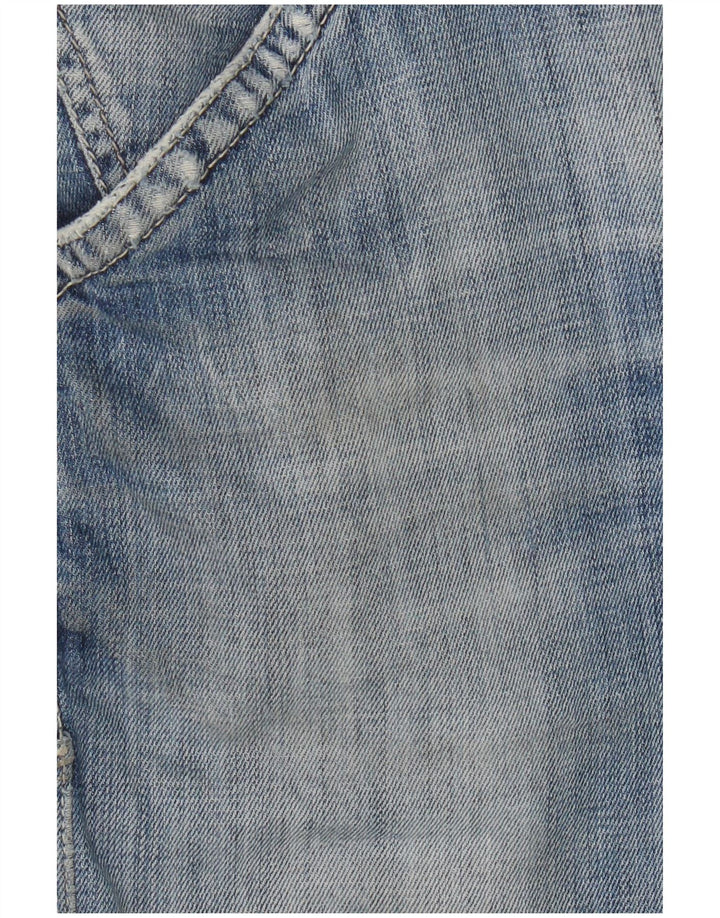 Gas Short en Jean Homme W31 Bleu Moyen Coton