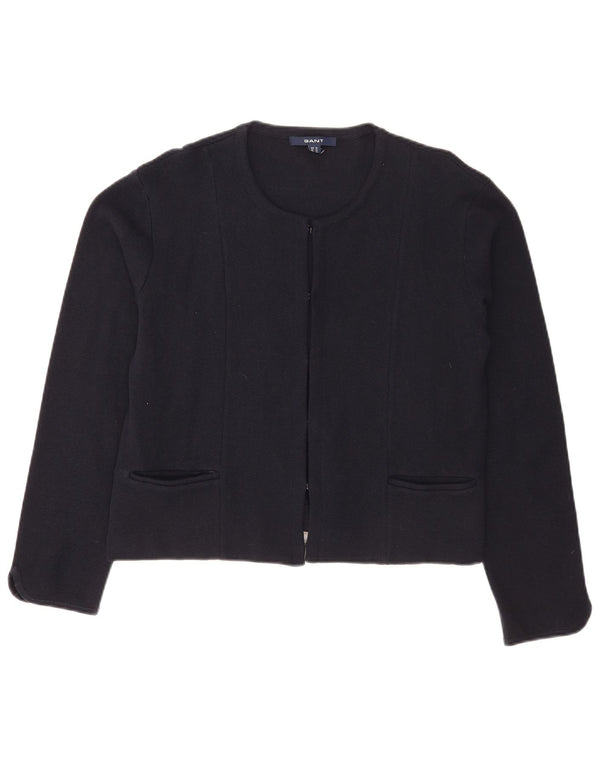 Gant Femmes Bolero Jumper UK 18 XL Bleu Marine Coton