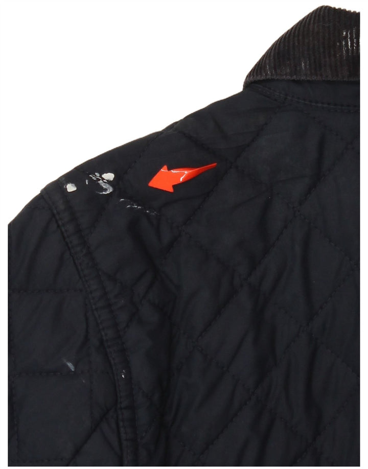 RALPH LAUREN Veste matelassée fille 8-9 ans Polyester bleu marine moyen