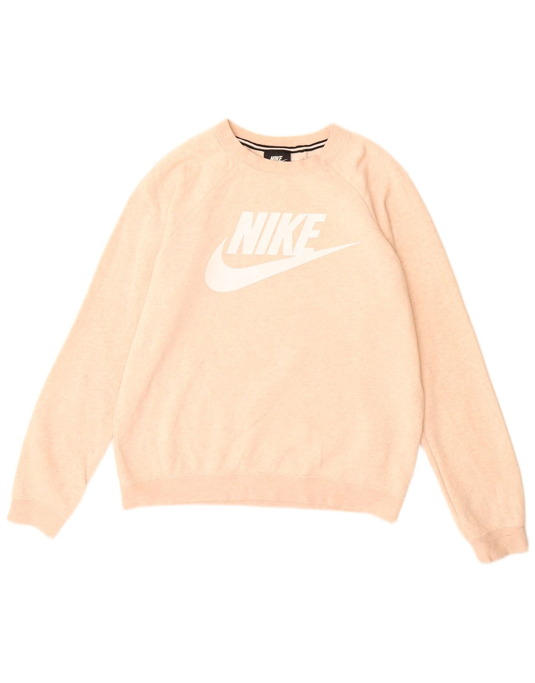Nike Sweat-shirt graphique pour homme en coton moucheté rose Taille S