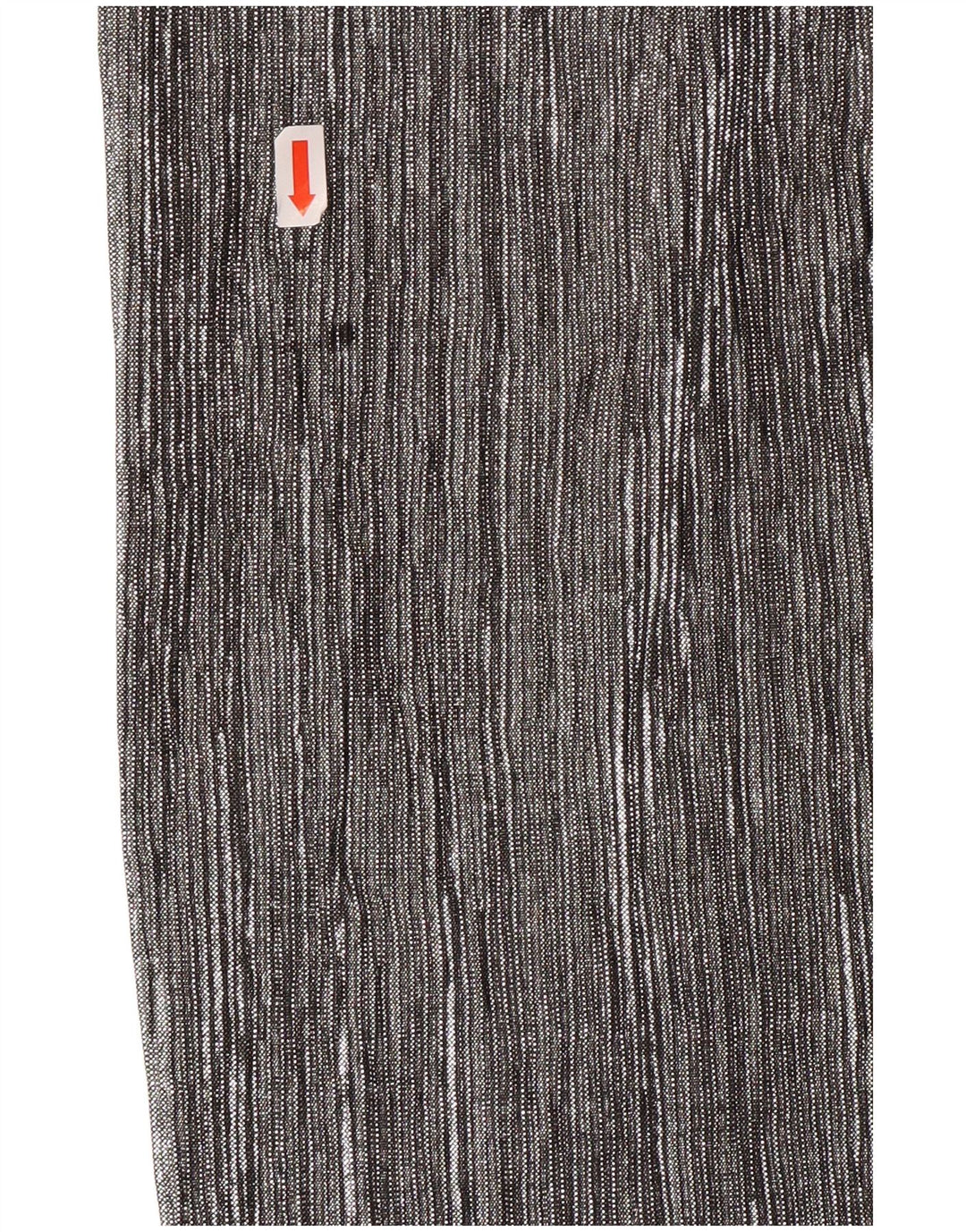 Pantalon Capri Jambe Large Femme ZARA XS W24 L20 Argent Polyester