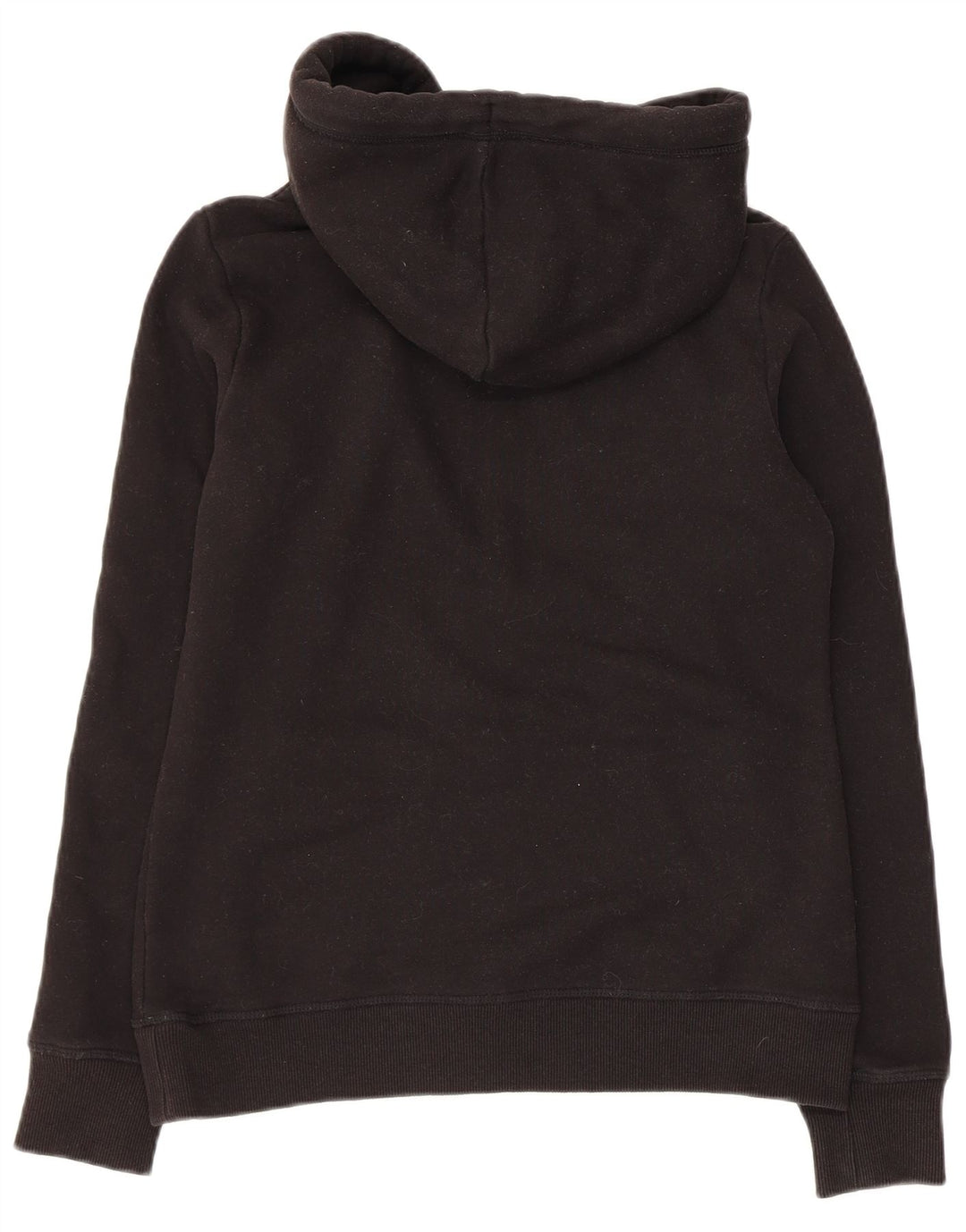 SUPERDRY Pull à capuche pour femme UK 8 Small Noir Coton