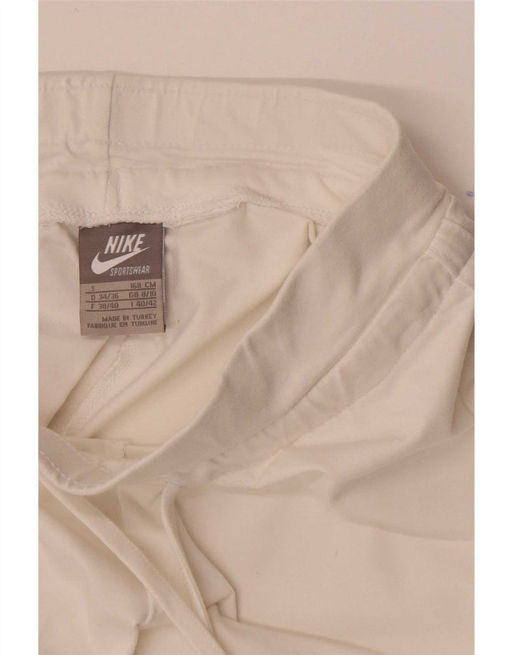 Nike Pantalon de survêtement pour femme UK 8/10 Petit Blanc
