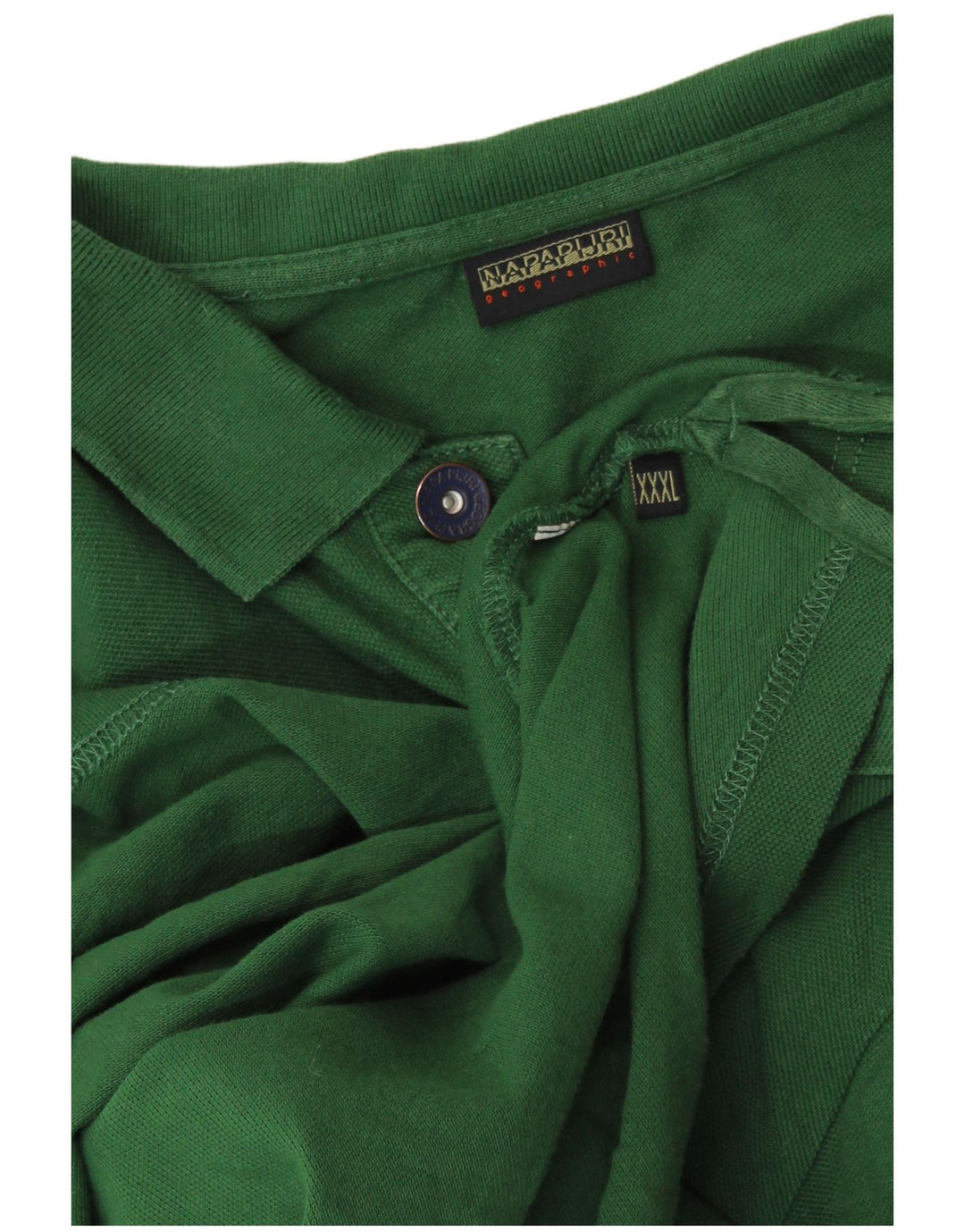 NAPAPIJRI Polo à manches longues pour homme Geographic 3XL Vert