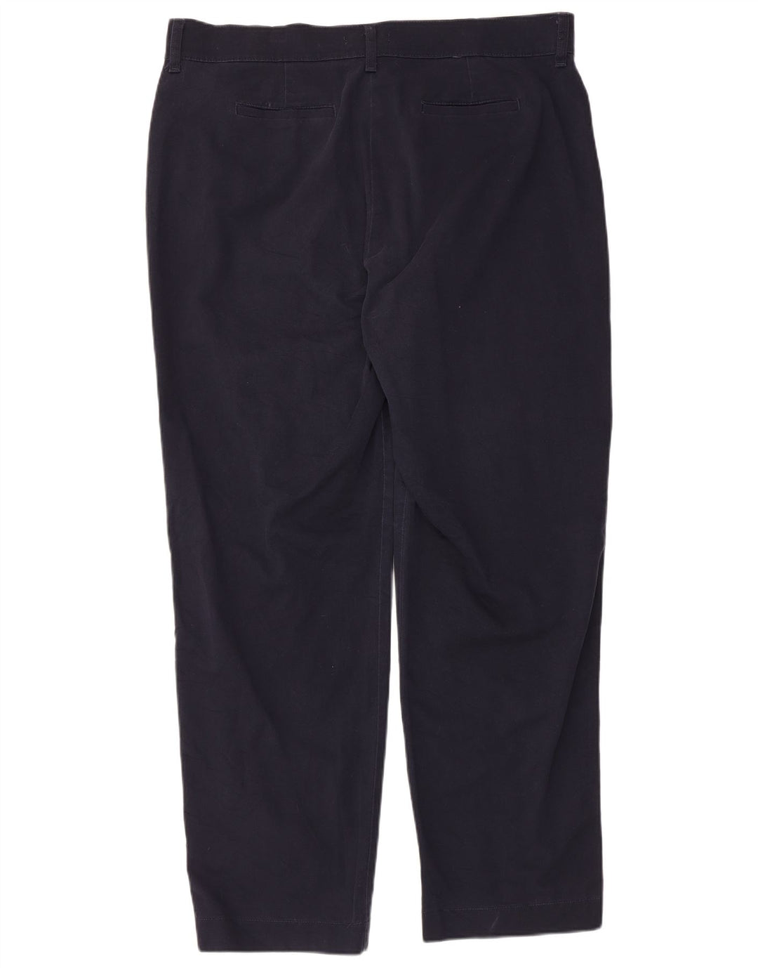 LEE Pantalon décontracté droit pour femme US 18 2XL W40 L31 Bleu marine Coton