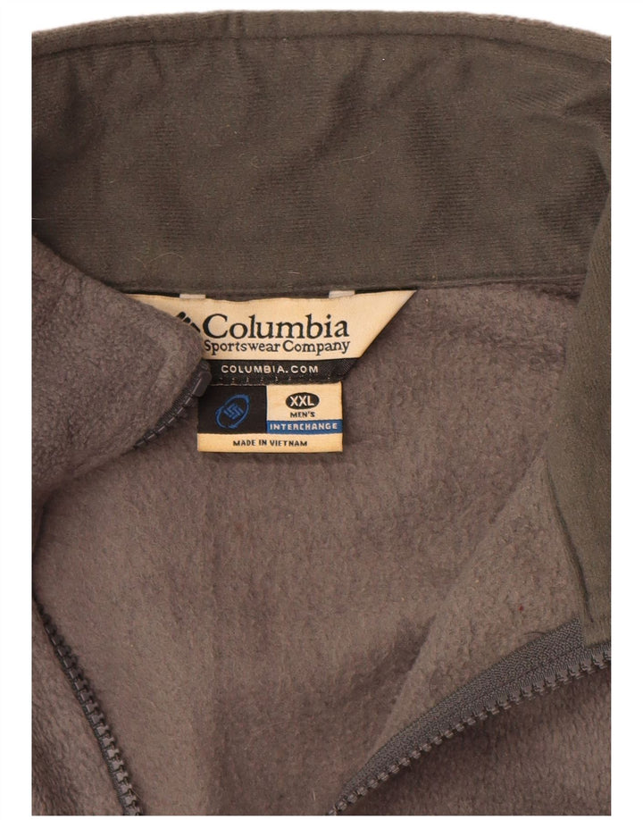 Columbia Veste Polaire Homme UK 44 2XL Gris Polyester