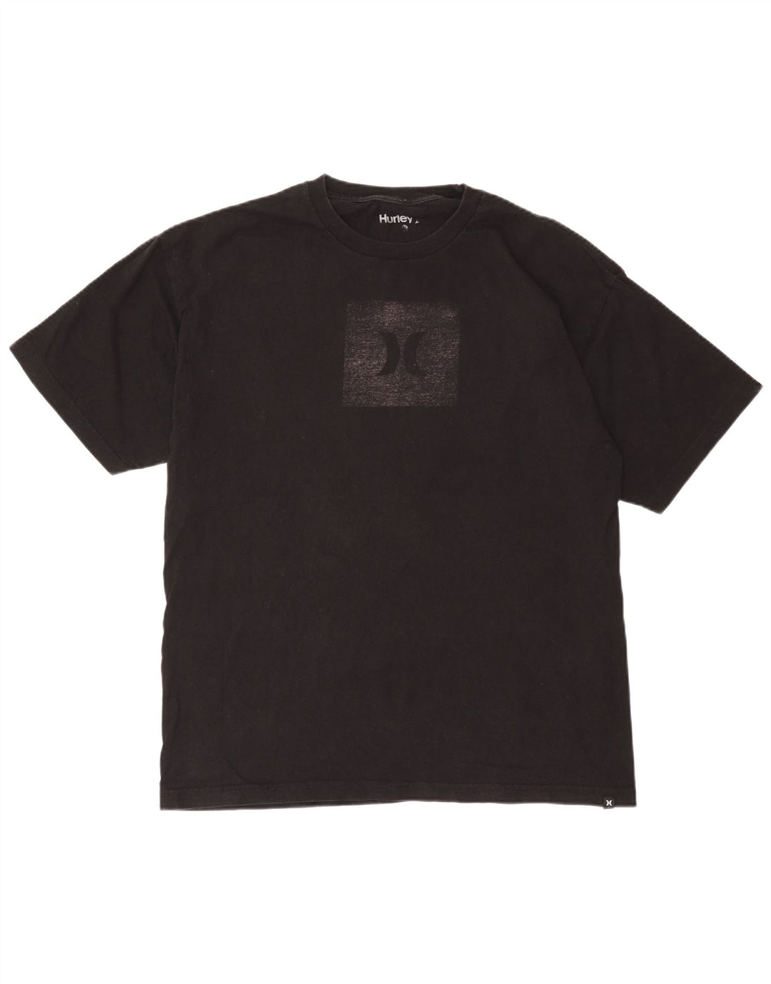 Hurley T-Shirt Graphique Homme Grand Noir
