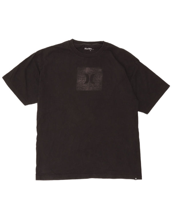 Hurley T-Shirt Graphique Homme Grand Noir