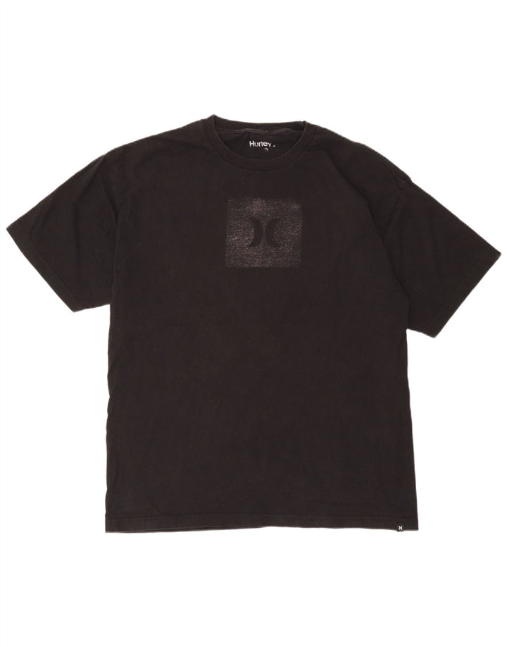 Hurley T-Shirt Graphique Homme Grand Noir