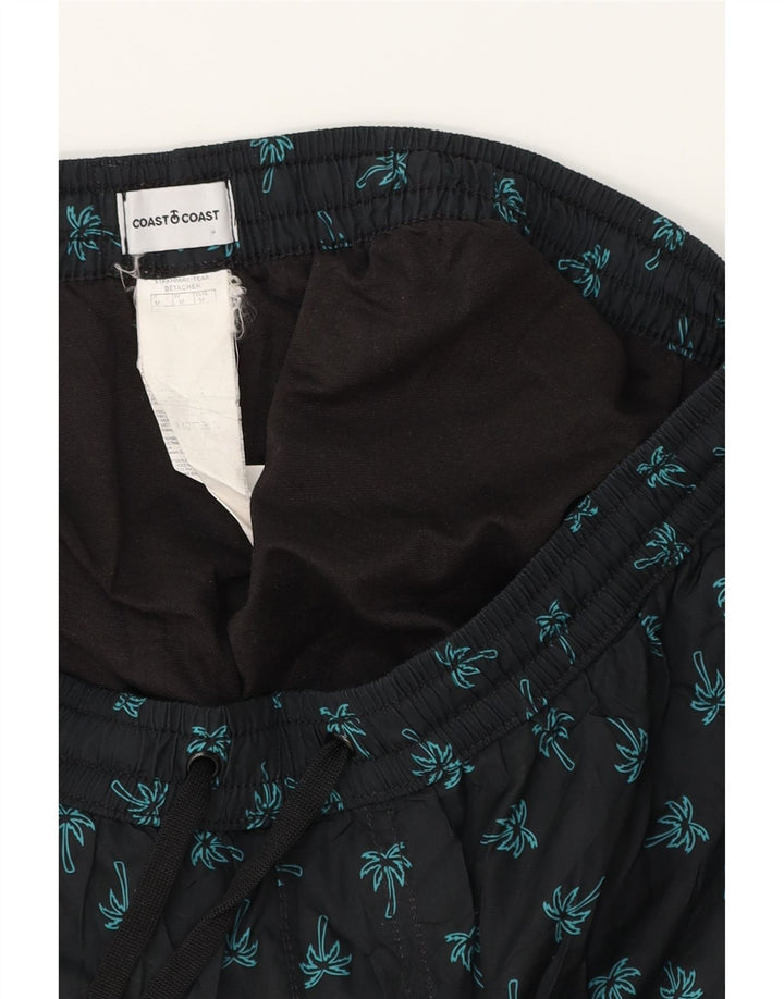 COAST Short de Bain Graphique Homme Noir Moyen Polyester