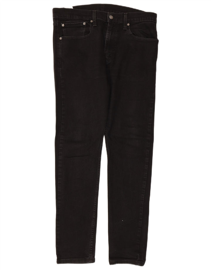 LEVI'S Jean Slim Fuselé 512 Homme W34 L32 Coton Noir