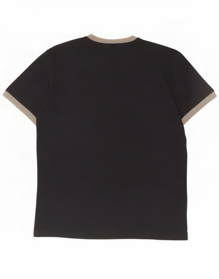 Lee T-Shirt Homme Haut Large Coton Noir