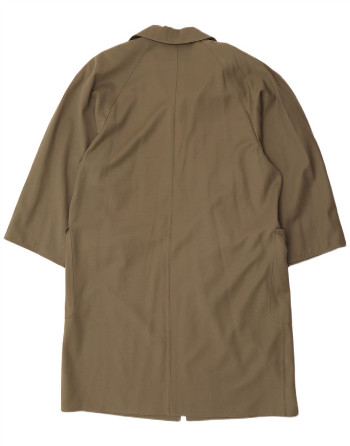 Max Mara Manteau surdimensionné pour femme UK 14 Large Kaki Laine
