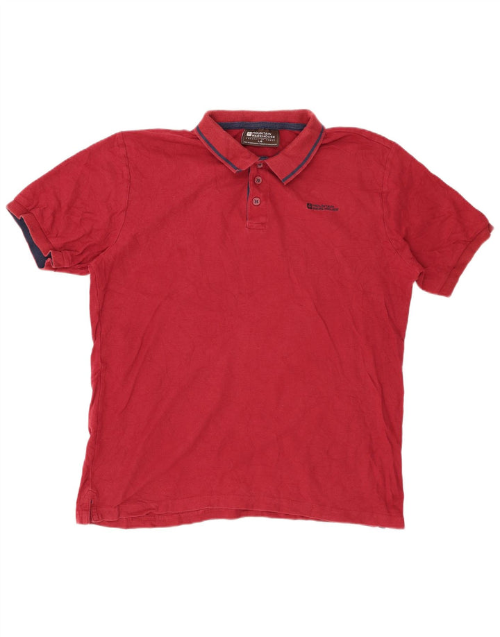 MOUNTAIN WAREHOUSE Polo Homme Grand Rouge Coton