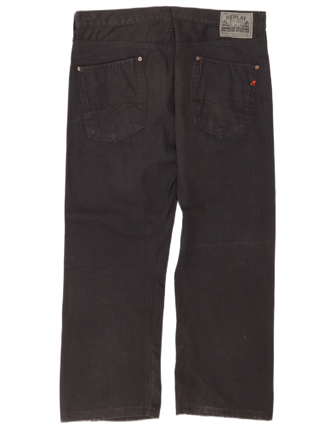 Replay Jean droit homme W38 L32 coton noir