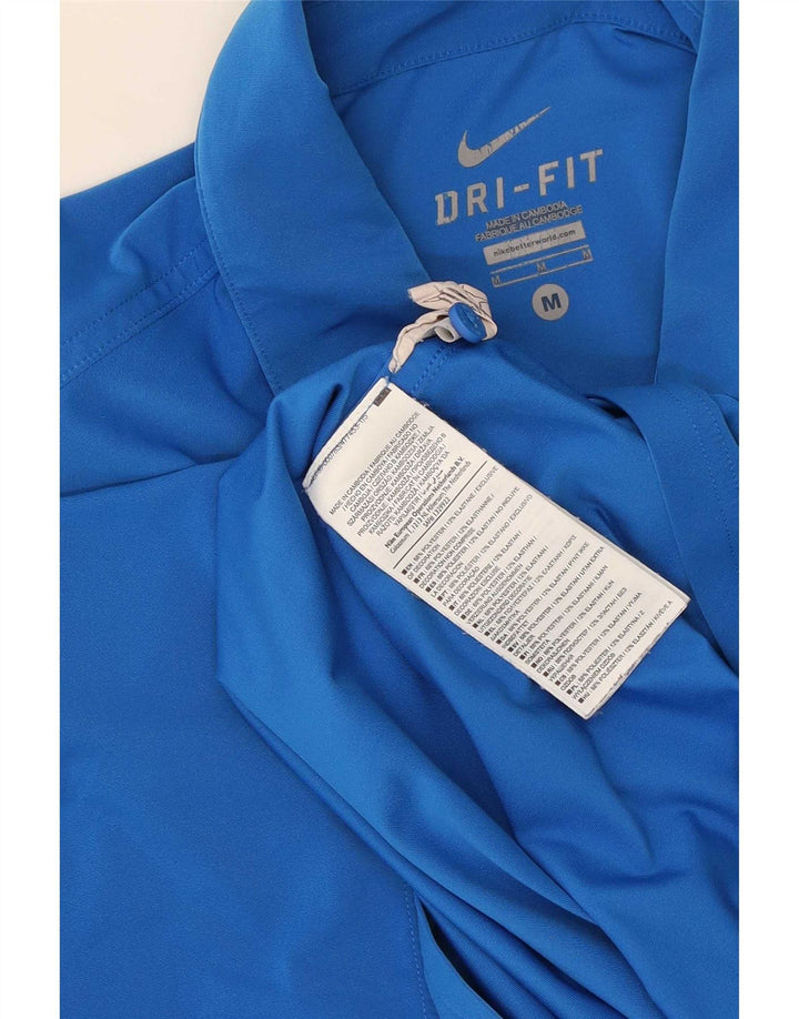 Polo Nike Dri Fit Homme Bleu Moyen Polyester