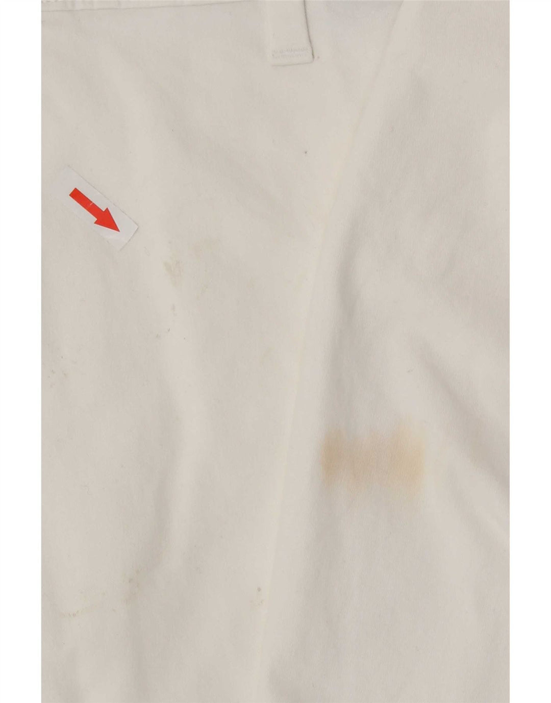 Marks & Spencer Short Chino Homme W34 Grand Coton Blanc